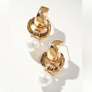 Door Knocker Drop Earrings